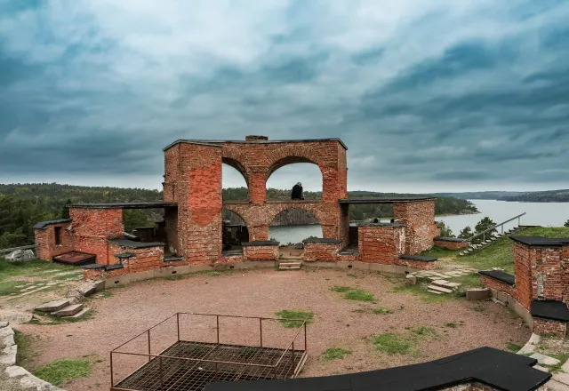 bomarsund en mulen dag